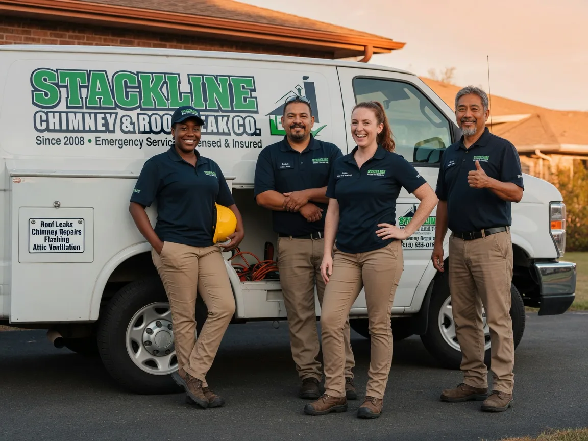 Chimney flashing repair company in Bay, AR